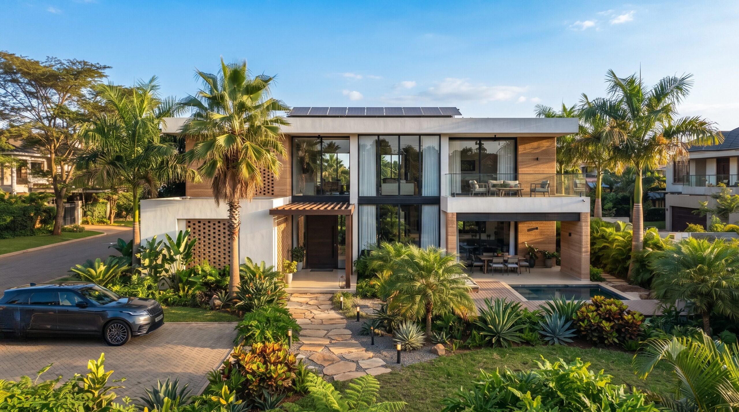 Projet immobilier moderne en Afrique